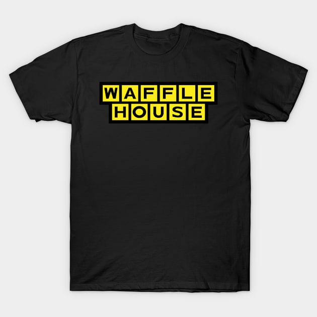 Waffle House x Restaurant logo T-Shirt by muckychris